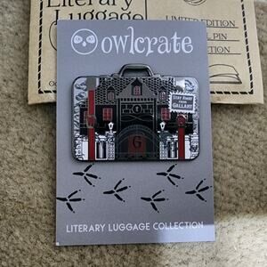 Owlcrate Literary Luggage Gallant Pin Series 1 #10 of 12